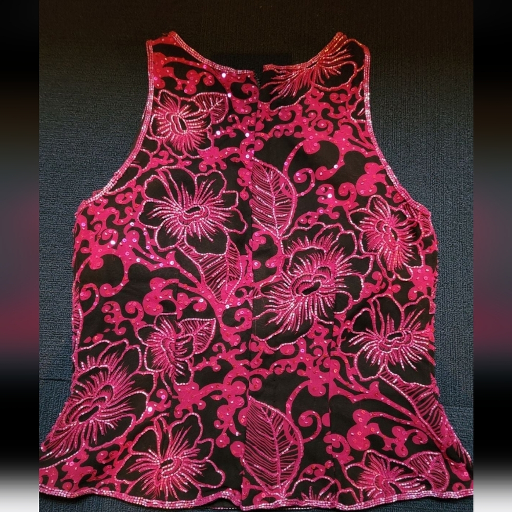 Sean Collection Beaded top - Picture 4 of 6